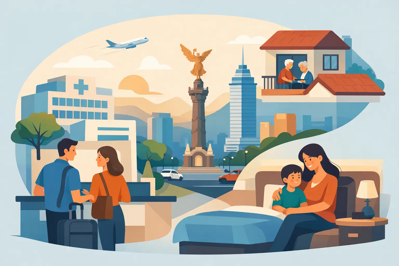 Alojamiento para familiares de pacientes en CDMX