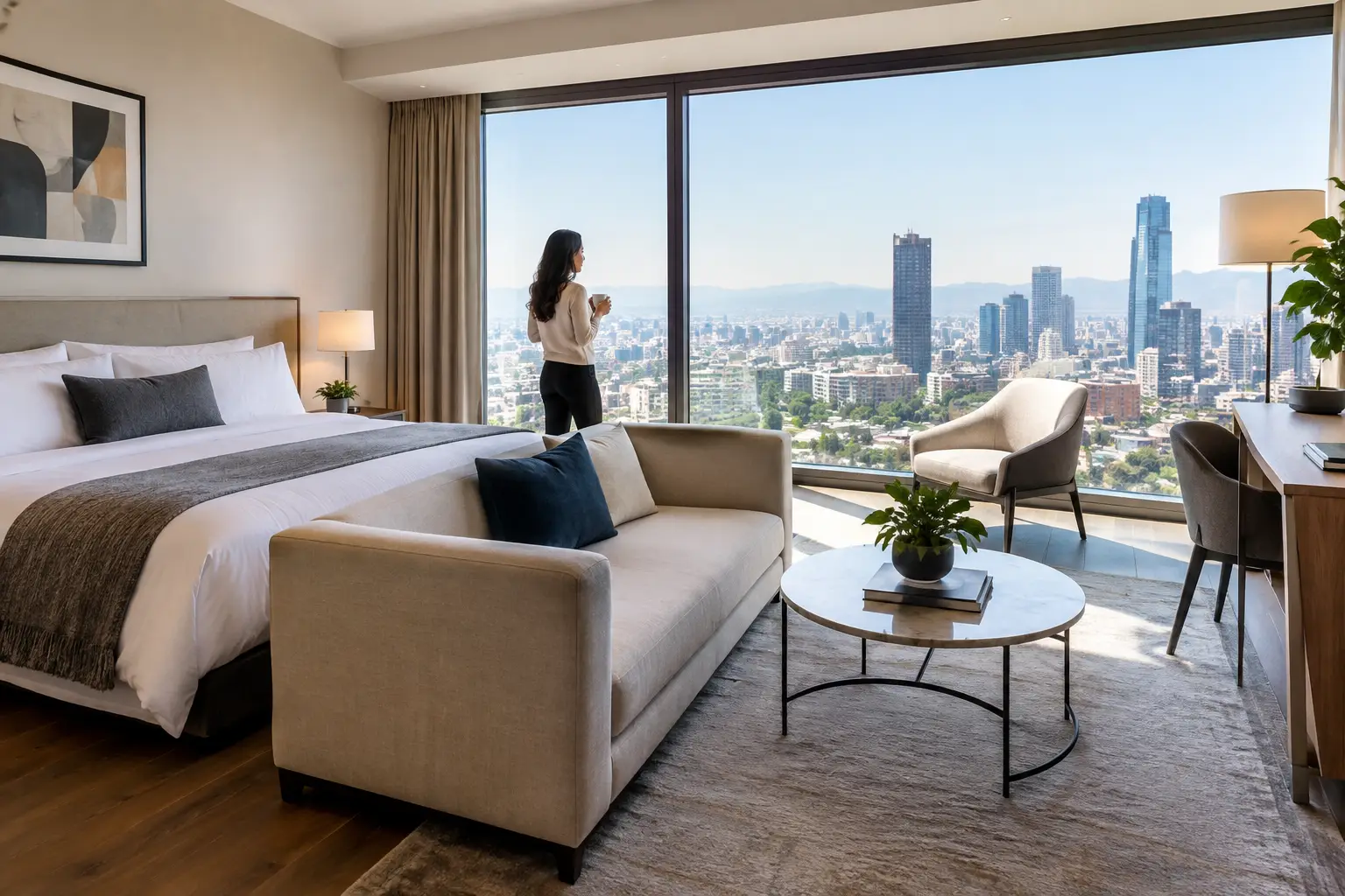 Cómo elegir una suite amplia en Ciudad de México