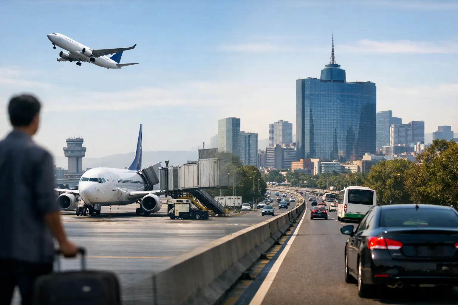 Cómo llegar WTC desde el aeropuerto CDMX