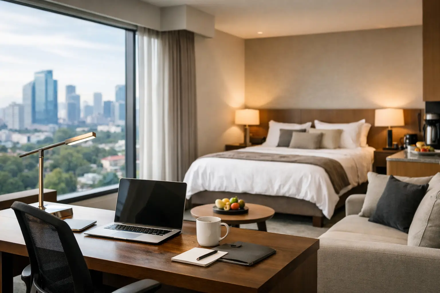 Suites amuebladas CDMX para trabajo y descanso